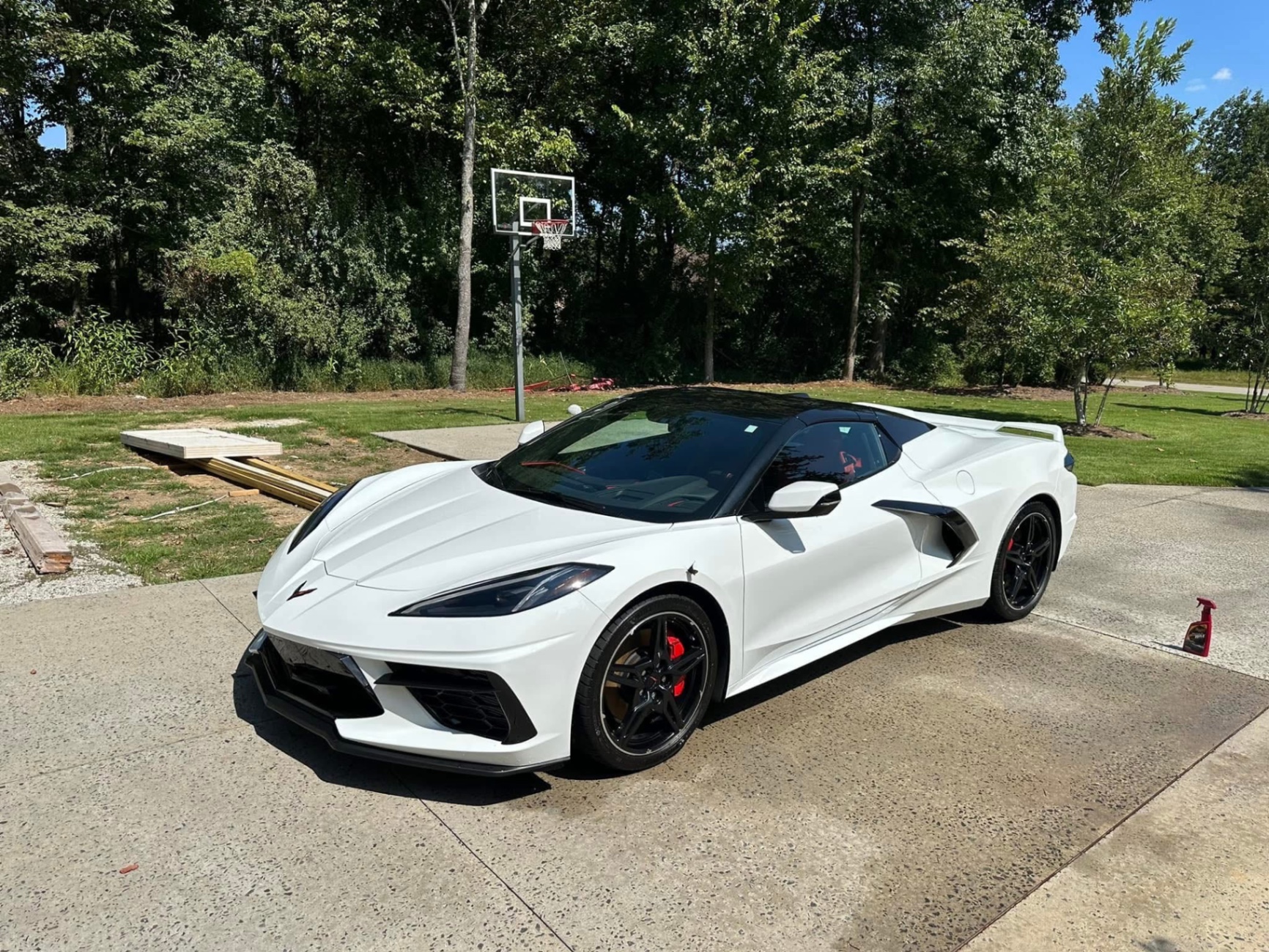 Chevrolet Corvette — Exterior Hand Wash & Detail, after professional cleaning by Mobile Magic in Jackson, TN